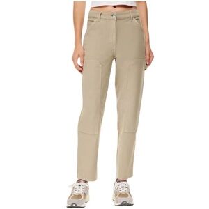 Wilfred Free Women's Brennan High Waist Utility Pants Olive Size 00